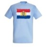 CAMISETA AZUL CIELO bandera holanda paises bajos gobierno holandes moda verano personalizada