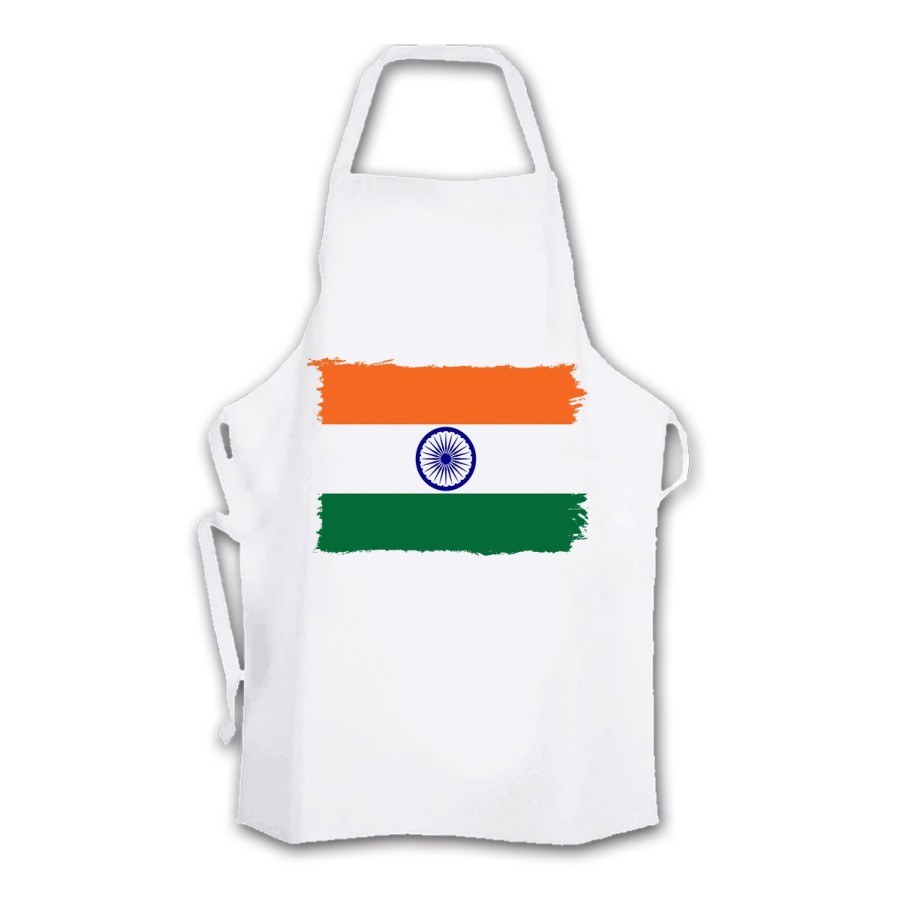 DELANTAL TALLA ADULTO bandera india pais gobierno indú indios cocina personalizado