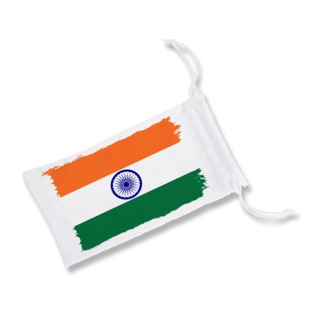 FUNDA BOLSA MULTIUSOS bandera india pais gobierno indú indios gafas dados rol personalizada color