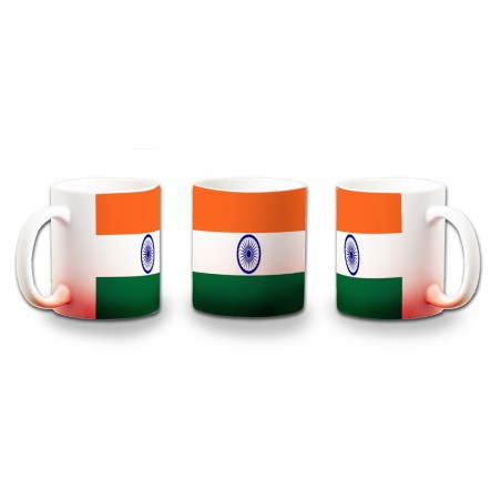 TAZA CON DEGRADADO bandera india pais gobierno indú indios color personalizada