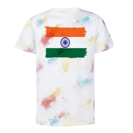 CAMISETA MARCAS COLORES bandera india pais gobierno indú indios personalizada