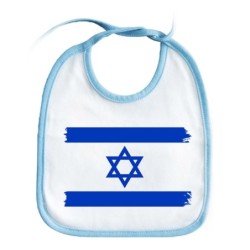 BABERO COLORES bandera israel pais gobierno israelí judíos personalizado bebe