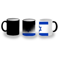 TAZA MÁGICA bandera israel...