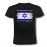 CAMISETA NEGRA bandera israel pais gobierno israelí judíos moda verano personalizada