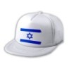 GORRA 5 PANELES REDECILLA TRASERA bandera israel pais gobierno israelí judíos estilo rapero