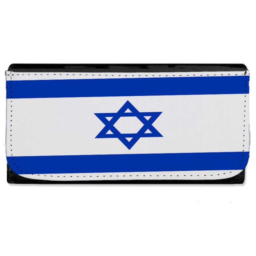 BILLETERA BILLETERO bandera israel pais gobierno israelí judíos mujer señora negro monedero