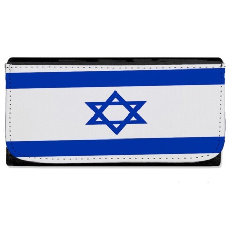 BILLETERA BILLETERO bandera israel pais gobierno israelí judíos mujer señora negro monedero