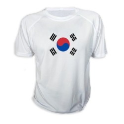 CAMISETA bandera corea del...