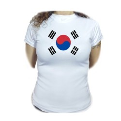 CAMISETA MUJER bandera...