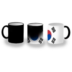 TAZA MÁGICA bandera corea...