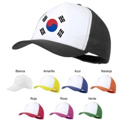 GORRA COLORES bandera corea...