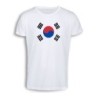 CAMISETA TACTO ALGODÓN bandera corea del sur pais gobierno coreano cómoda personalizada