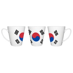 TAZA CÓNICA bandera corea...