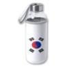 BIDON DE 420 ML CON FUNDA DE NEOPRENO bandera corea del sur pais gobierno coreano tapon seguridad