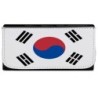 BILLETERA BILLETERO bandera corea del sur pais gobierno coreano mujer señora negro monedero