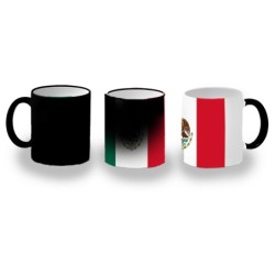 TAZA MÁGICA bandera mejico...