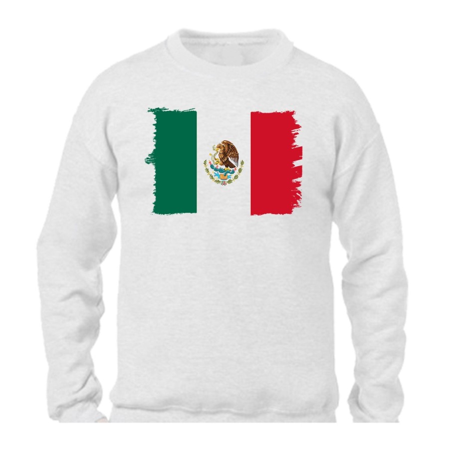 SUDADERA bandera mejico pais gobierno mexico personalizada