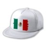 GORRA 5 PANELES REDECILLA TRASERA bandera mejico pais gobierno mexico estilo rapero