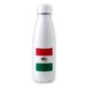 BIDON 700 ML ACERO INOXIDABLE bandera mejico pais gobierno mexico tapon seguridad botella