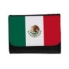 BILLETERA BILLETERO bandera mejico pais gobierno mexico unisex negro monedero