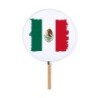 ABANICO ESTILO PAI PAI bandera mejico pais gobierno mexico moda primavera verano elegante