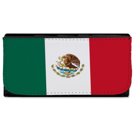 BILLETERA BILLETERO bandera mejico pais gobierno mexico mujer señora negro monedero