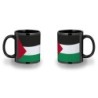 TAZA COMPLETAMENTE NEGRA bandera palestina pais gobierno palestino personalizada