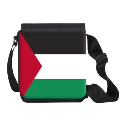 BANDOLERA PEQUEÑA bandera palestina pais gobierno palestino bolso personalizada