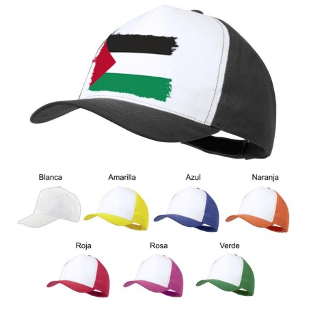 GORRA COLORES bandera palestina pais gobierno palestino color personalizada