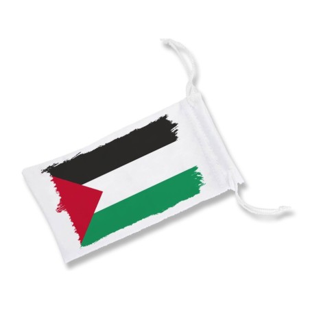 FUNDA BOLSA MULTIUSOS bandera palestina pais gobierno palestino gafas dados rol personalizada color