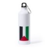 BIDON GRANDE 800 ML ACERO INOXIDABLE bandera palestina pais gobierno palestino deporte deportivo mosqueton botella