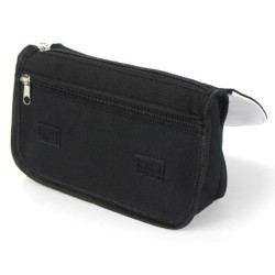ESTUCHE NECESER DE LONA bandera palestina pais gobierno palestino unisex negro bolsa aseo multiusos