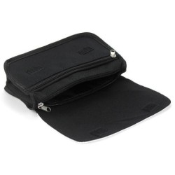 ESTUCHE NECESER DE LONA bandera palestina pais gobierno palestino unisex negro bolsa aseo multiusos