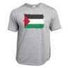 CAMISETA GRIS MEZCLA bandera palestina pais gobierno palestino moda verano personalizada