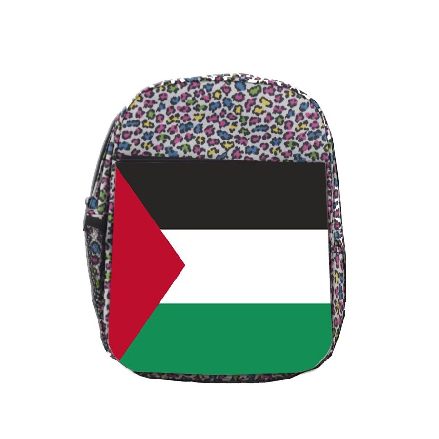 MOCHILA LUNARES ESTAMPADO bandera palestina pais gobierno palestino escolar personalizado picnic excursión deporte