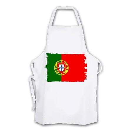 DELANTAL TALLA ADULTO bandera portugal pais gobierno portugués cocina personalizado