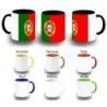 TAZA COLORES bandera portugal pais gobierno portugués color personalizada