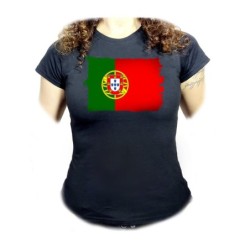 CAMISETA NEGRA MUJER...