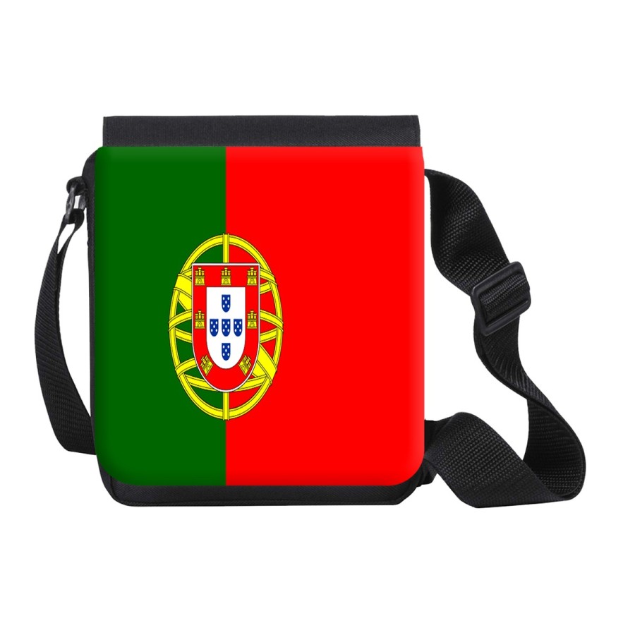 BANDOLERA PEQUEÑA bandera portugal pais gobierno portugués bolso personalizada