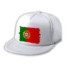 GORRA 5 PANELES REDECILLA TRASERA bandera portugal pais gobierno portugués estilo rapero