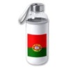 BIDON DE 420 ML CON FUNDA DE NEOPRENO bandera portugal pais gobierno portugués tapon seguridad