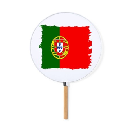 ABANICO ESTILO PAI PAI bandera portugal pais gobierno portugués moda primavera verano elegante