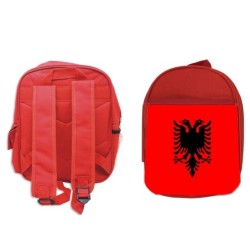 PACK MOCHILA ROJA Y ESTUCHE...