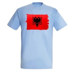 CAMISETA AZUL CIELO bandera...