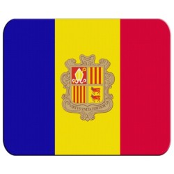 ALFOMBRILLA bandera andorra...