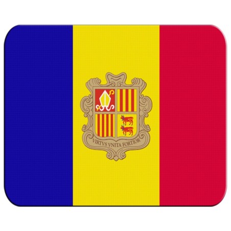 ALFOMBRILLA bandera andorra pais gobierno andorrano pc raton personalizada