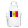 DELANTAL TALLA ADULTO bandera andorra pais gobierno andorrano cocina personalizado