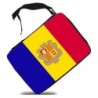 ESTUCHE bandera andorra pais gobierno andorrano escolar case