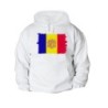 SUDADERA CON CAPUCHA bandera andorra pais gobierno andorrano CON BOLSILLOS