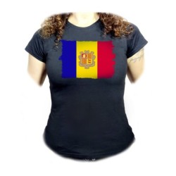 CAMISETA NEGRA MUJER...